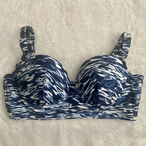 Smart & Sexy Plus-Size Long Lined Underwire Bikini.. Size 34DD. NWOT - Picture 2 of 5